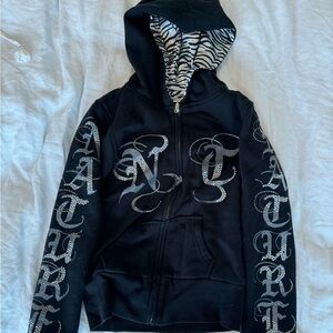 Cello Jeans Y2K hoodie reversible